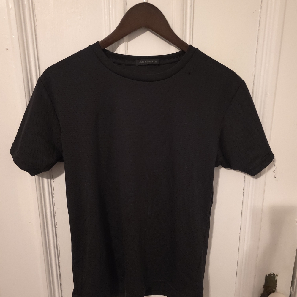 G-R-A-T-E-X Black Short Sleeve Tee